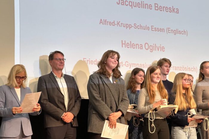 Bundeswettbewerb Fremdsprachen: And the winner is … Jacqueline!
